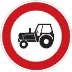عبور خودرو کشاورزی ممنوع